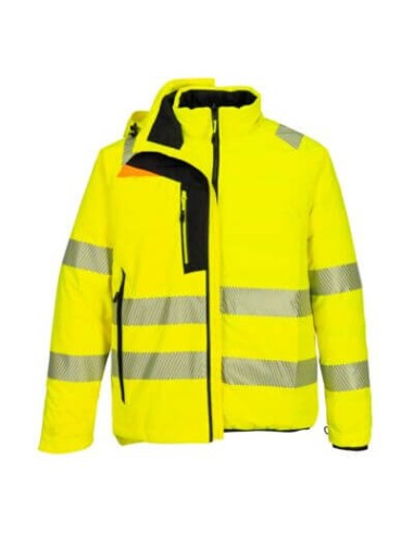 Chaqueta 4 en 1 de alta visibilidad DX4 Portwest DX466