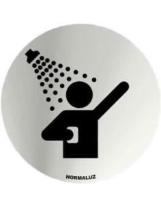 Señal informativa de duchas Normaluz 2