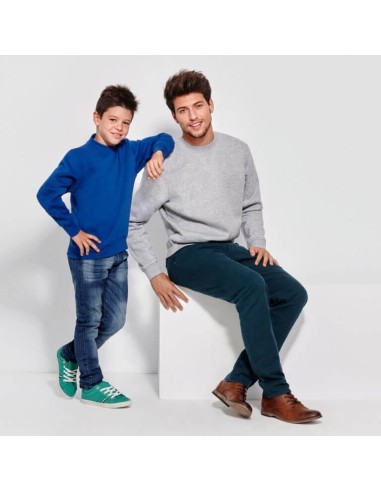 Sudadera Roly Unisex Cuello Redondo | Sudaderas grabadas Roly