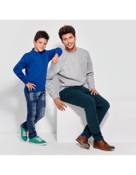 Sudadera Roly Unisex Cuello Redondo | Sudaderas grabadas Roly